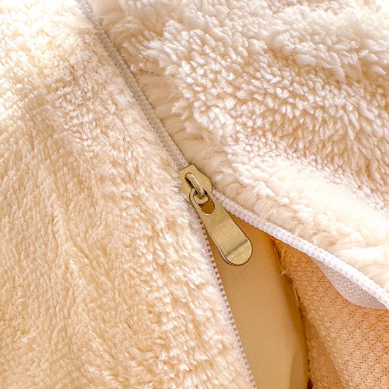 Bonenjoy Tuff Бархатный пододеяльник Зимний Теплый Утолщенное постельное белье