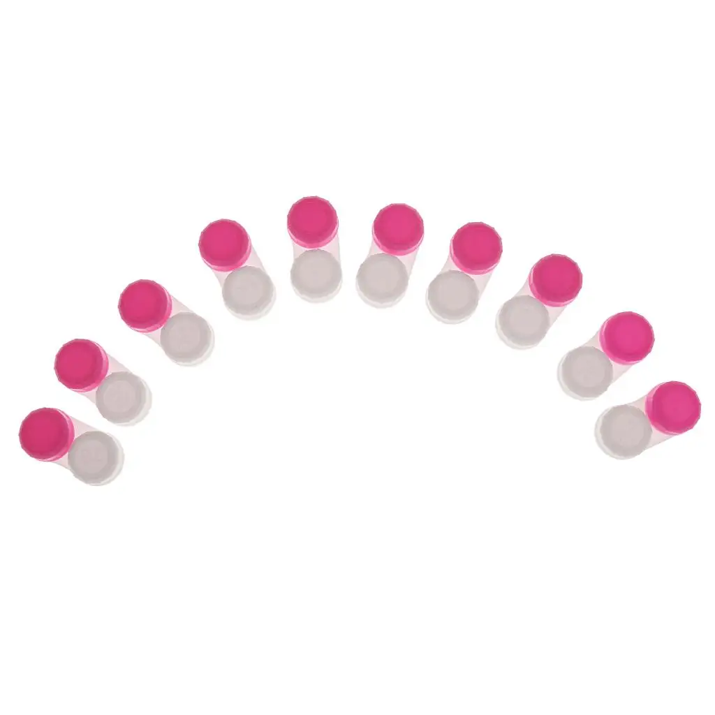 

Premium Screw Top Contact Lens Case Box Holder Container Soak Storage