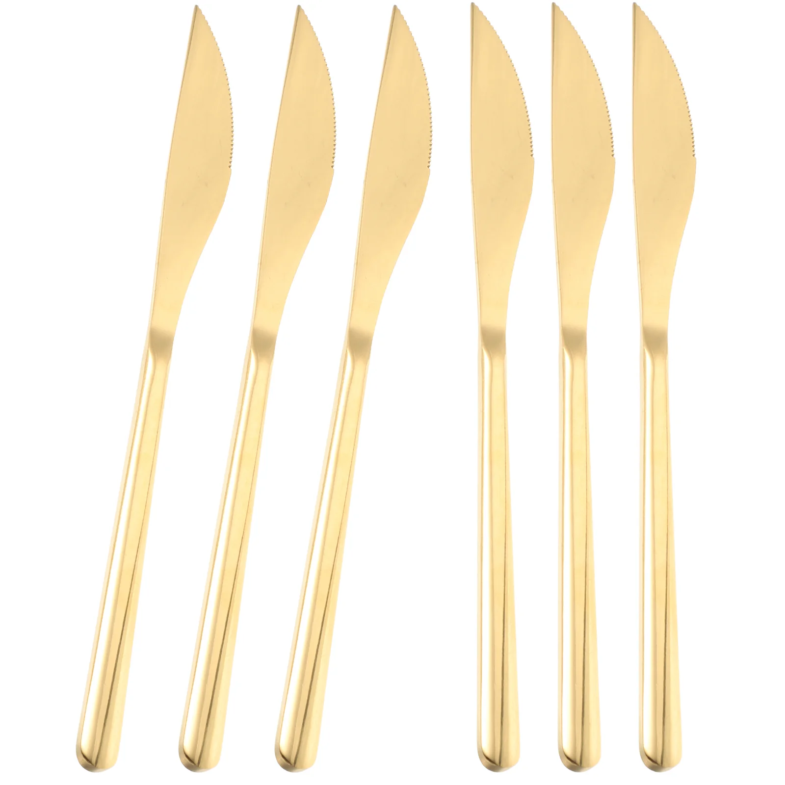 

Butter Spreader Set Tool Stainless Steel Steak Dinner Jam Cream Cheese Golden