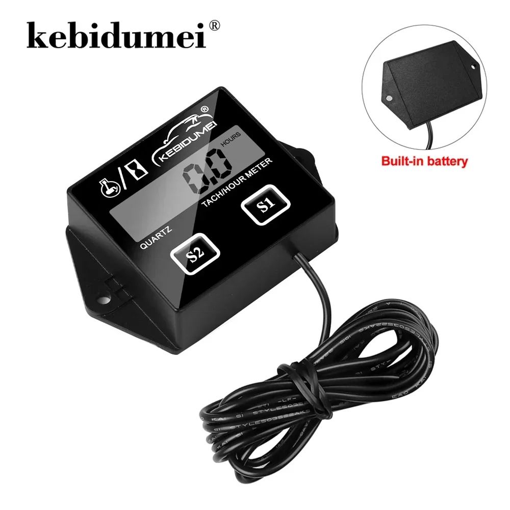 

Цифровой тахометр Kebidumei, Индуктивный измеритель оборотов двигателя
