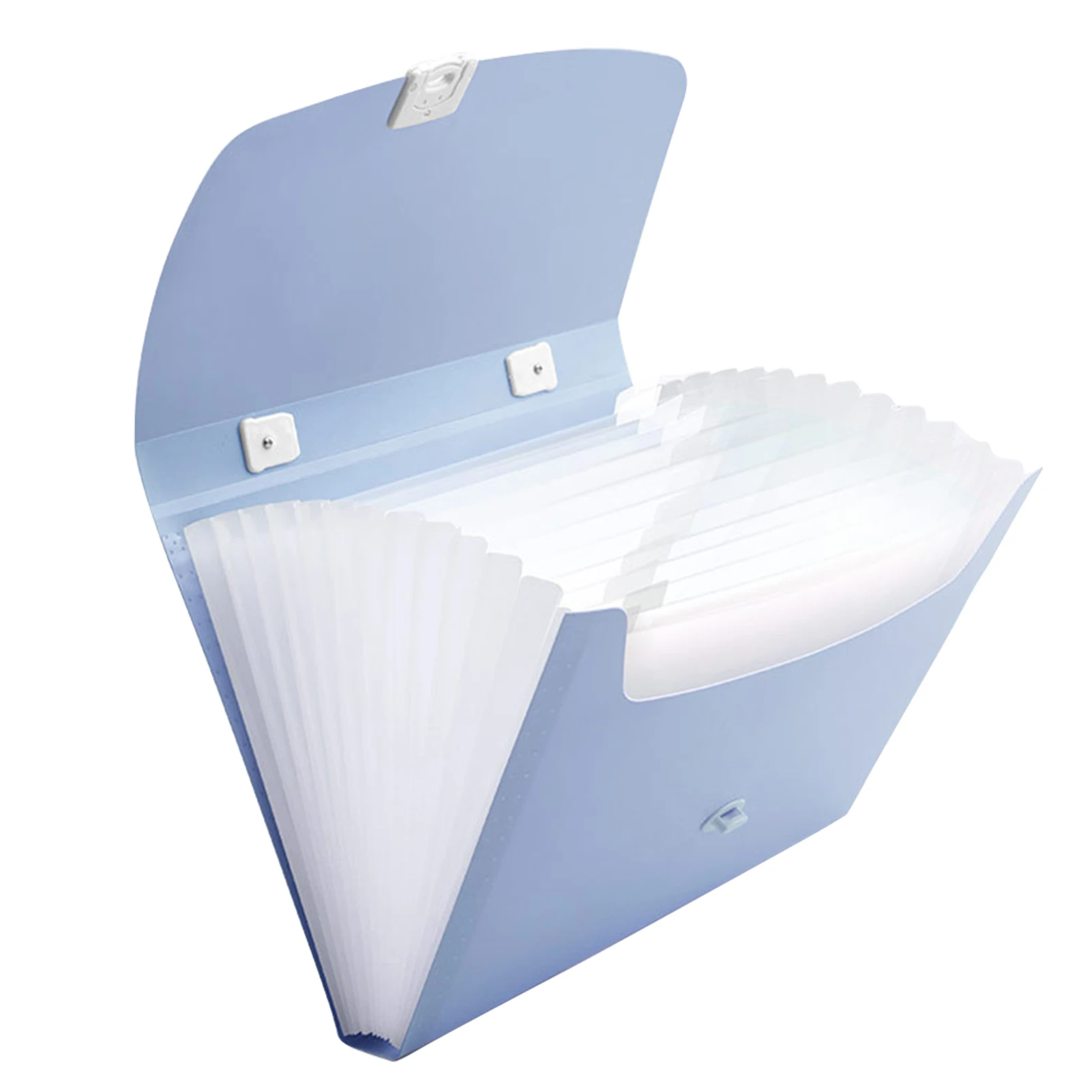 

Office Portable Waterproof Solid A4 Size Accordion Document Organizer School Desktop Anti Lost Expanding File Folder With Handle