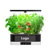 Customized smart garden indoor herb garden planters hydroponic growing systems kitchen smart planter & planters