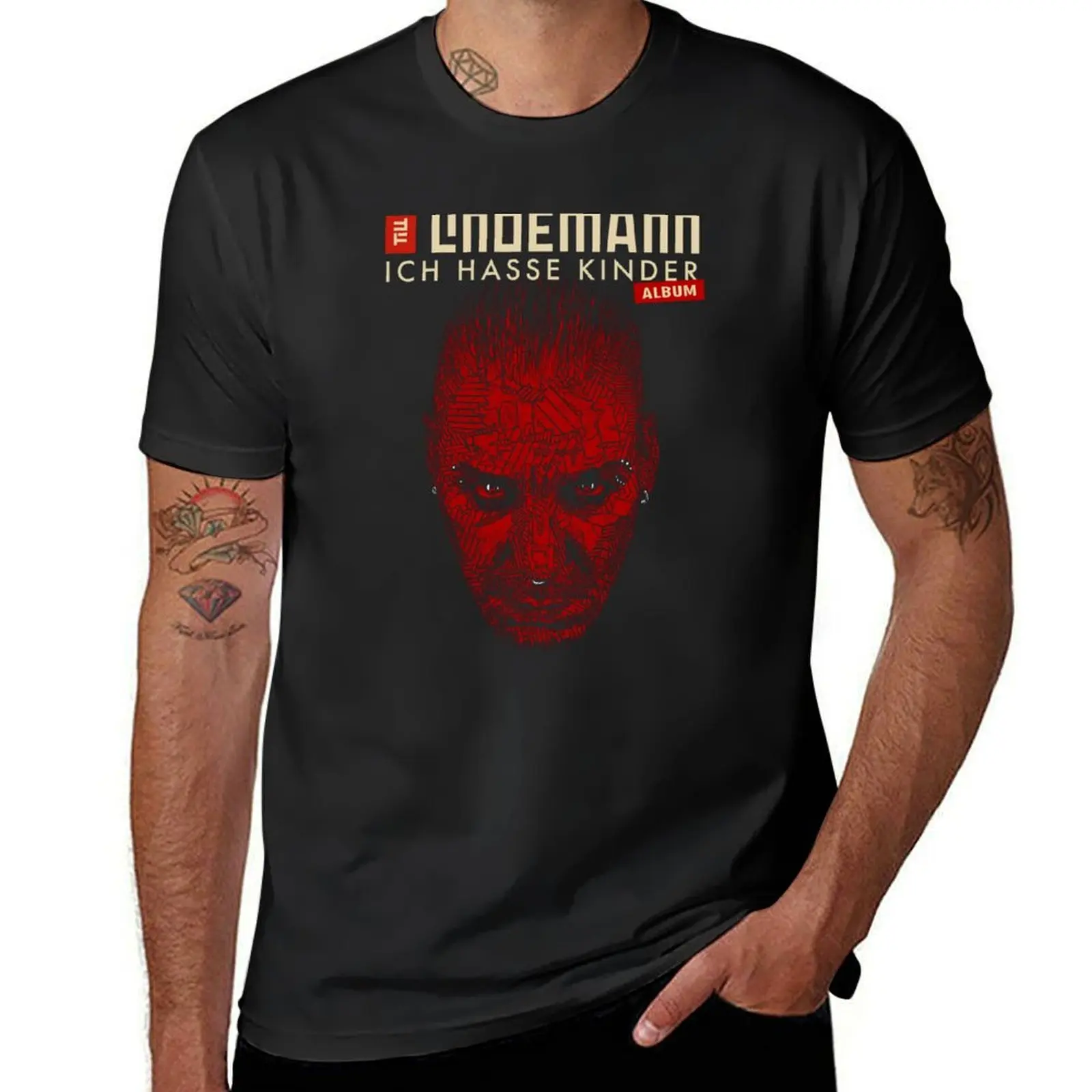 Lindemann футболка винтажная одежда оверсайз для мальчиков белая мужская
