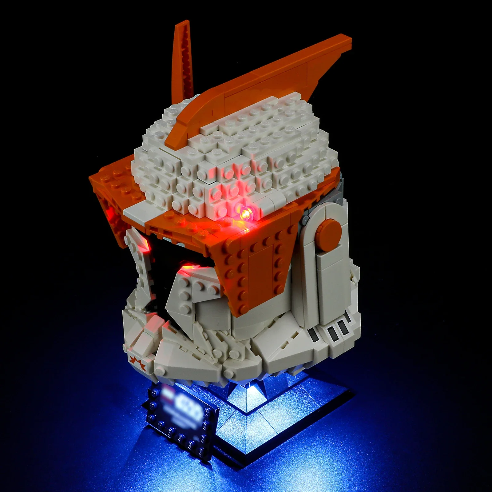 DIY светодиодный набор для LEGO 75350 Clone Commander Cody Helmet (только светильник без модели