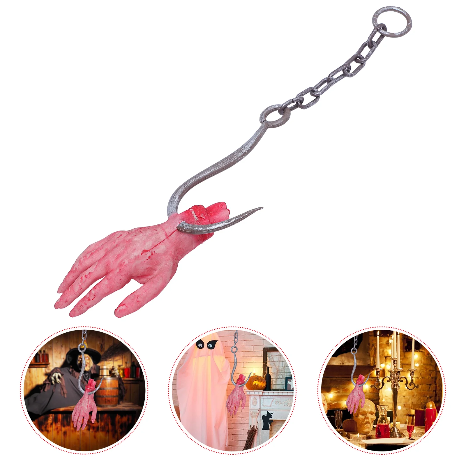 

Body Prank Decoration Props Broken Parts Prop Meat Blood Foot Severed Haunted Fake Party House Horror Scary