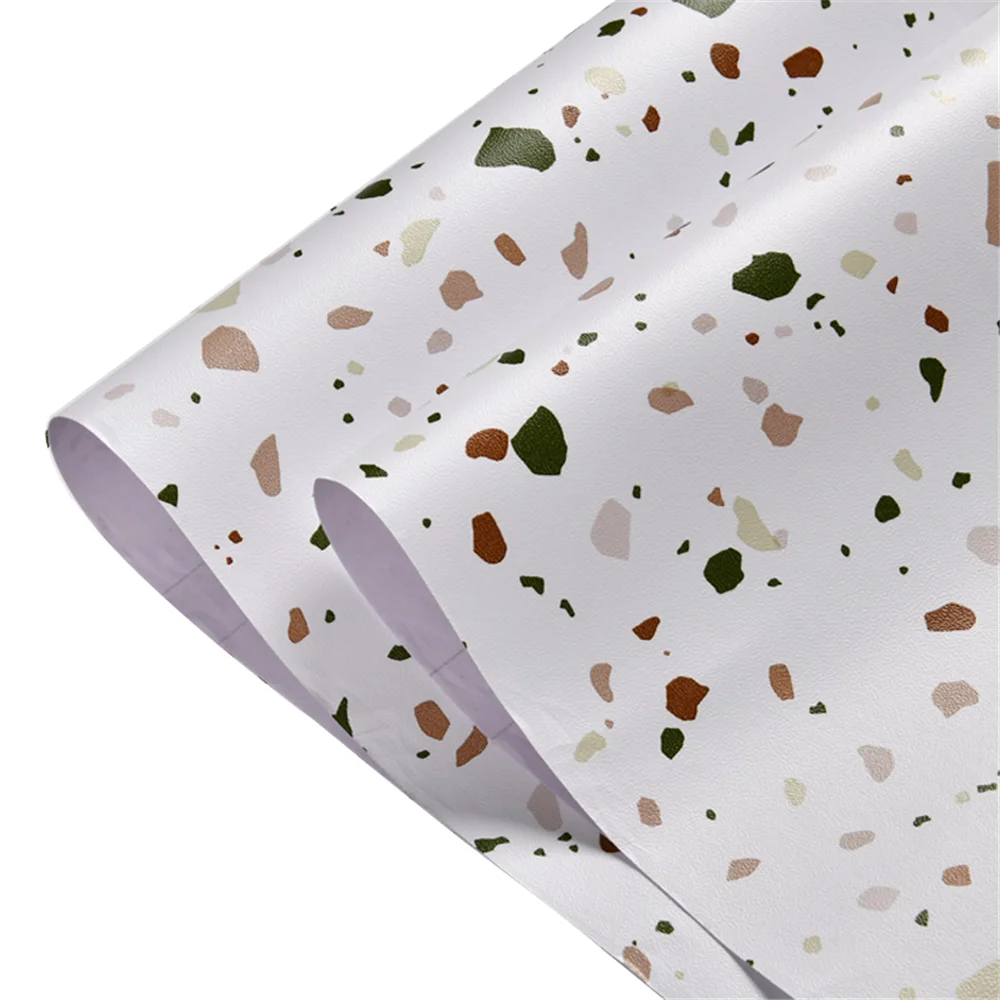 Терраццо ПВХ водонепроницаемые самоклеящиеся обои для спальни, стены, гостиной, декор, виниловая мебель, ремонт, контактная бумага