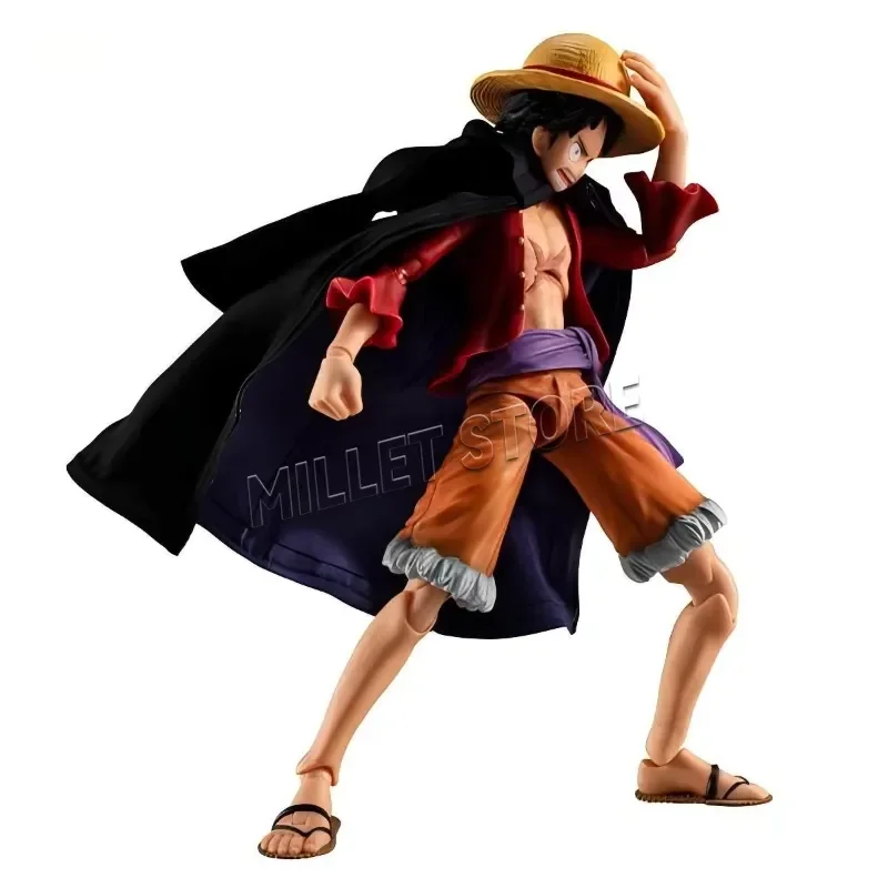 Фото Быстрая доставка. Оригинальная подвижная фигурка MegaHouse MH VAH ONE PIECE Луффи 1.5 м. Коллекционная модель-игрушка. Подарок для фанатов One Piece. №5