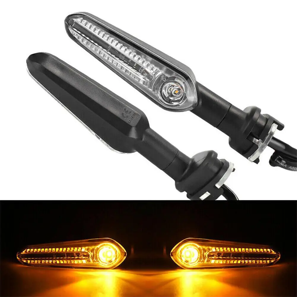 

1 Pair Motorcycle LED Turn Signals Indicator Directional Lamp Modified Parts Compatible For Mt07 Mt03 125 Mt09