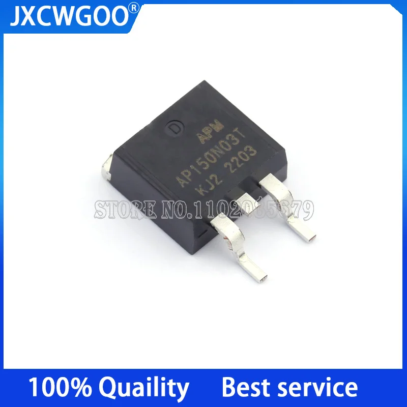 

10 шт. 100% Nuevo Original AP150N03T TO-263 N-channel 30V 150A FET MOSFET