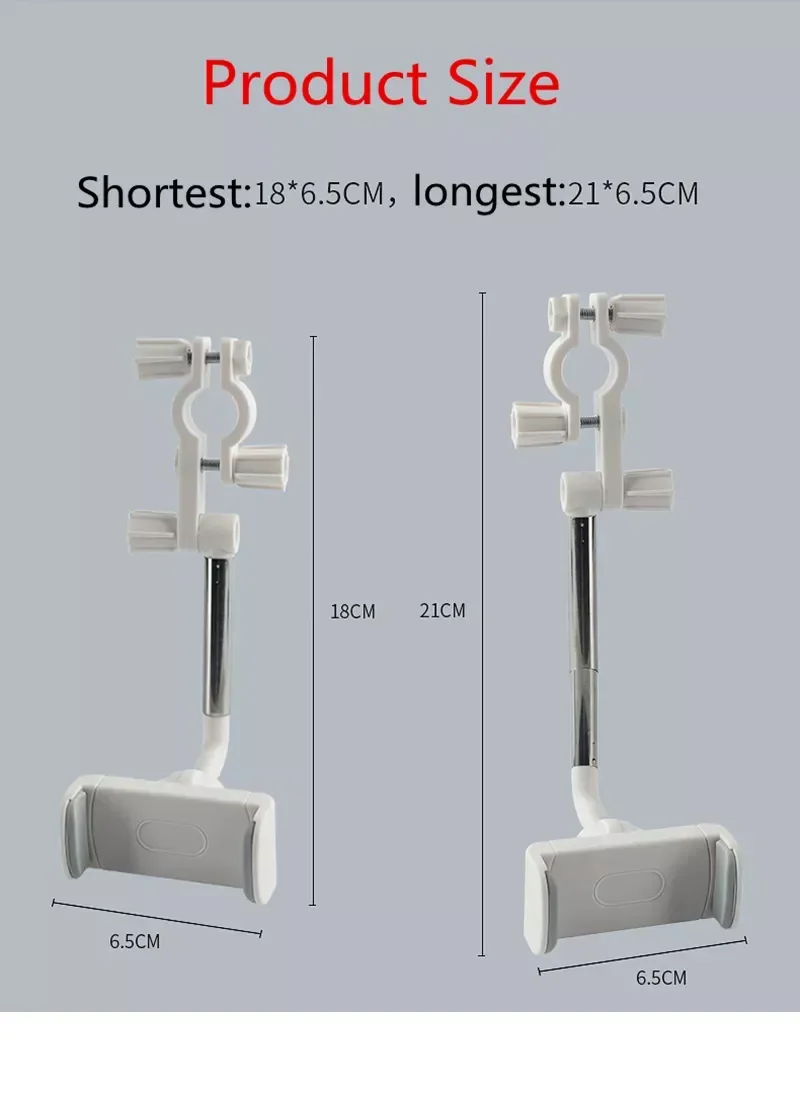 

Degrees Car Rearview Mirror Mount Phone Holder 12 GPS Seat Smartphone Stand Adjustable Support