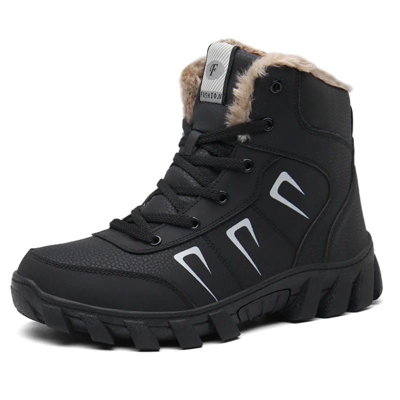 

Big Size 35-46 Couple Snow Boots Thermal Outdoor Trekking Boots Men Warm Casual Shoes Totem Comfortable Womens Hiking Shoes