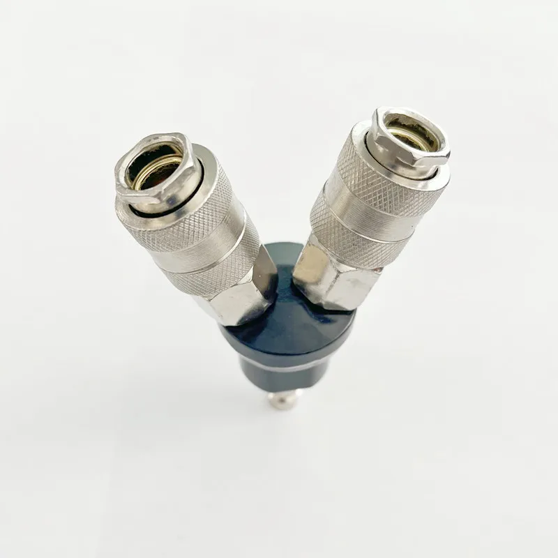 Быстроразъемный Соединитель с 2 выходами 1/4 дюйма распределитель воздуха