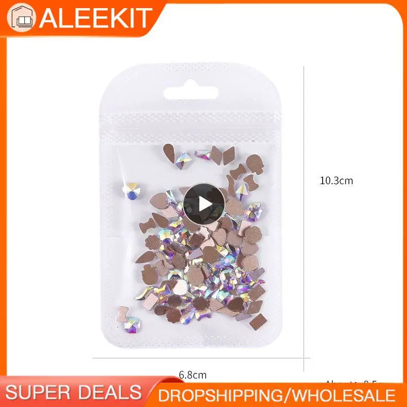 1 ~ 10 шт. новый стиль 5x8 мм Каплевидный Дизайн ногтей Стразы для самостоятельного 3D-дизайна ногтей украшение