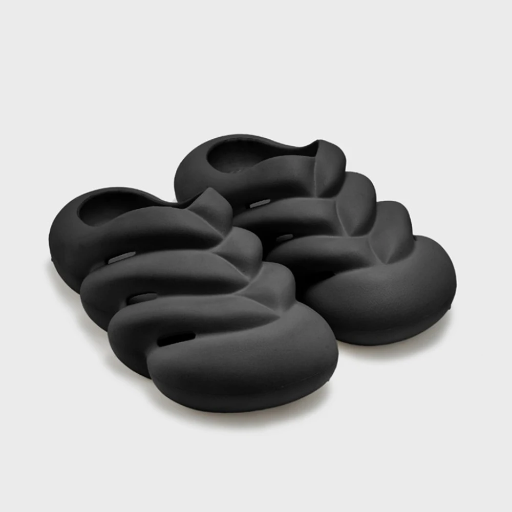 Women's Slippers Outside Fashion Hollow Platform Slippers Female Soft Leisure Indoor Unisex Summer Shoes 2022 Trend Fun Comfort