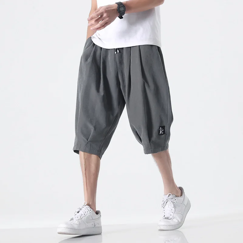 

New Streetwear Men's Shorts Casual Big Size Cargo Shorts Men New Bermuda Knee Length Male Short Casual Baggy Joggers 5XL