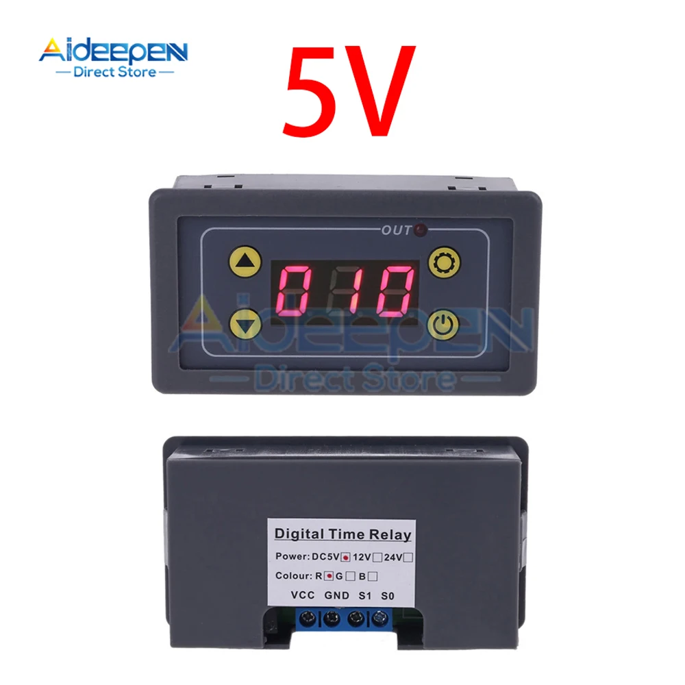 

Цифровое реле задержки Aideepen Delay time relay module