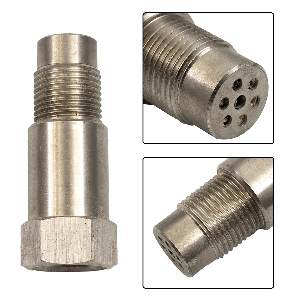 

Catalytic Converter O2 Sensor Zinc Plated Steel Oxygen Sensor Engine Light Adapter SS304 Stainless Steel Engine Light Adapter