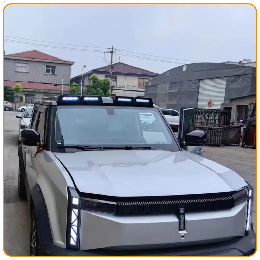 Детали кузова автомобиля для Chery ICAR 03 2023 2024 передний спойлер на крышу с верхней