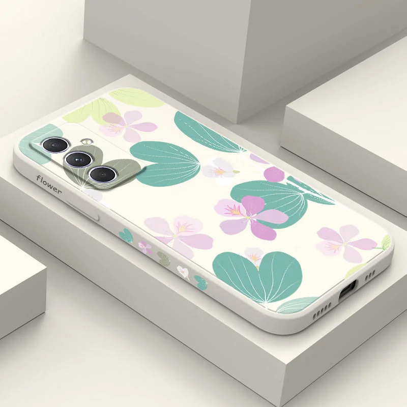 

Large-leaved Florets Case For Samsung A54 A34 A24 A14 A04 A04S A04E A73 A53 A33 A23 A13 A03 A72 A52 A52S A32 A22 A12 A71 A51 4G