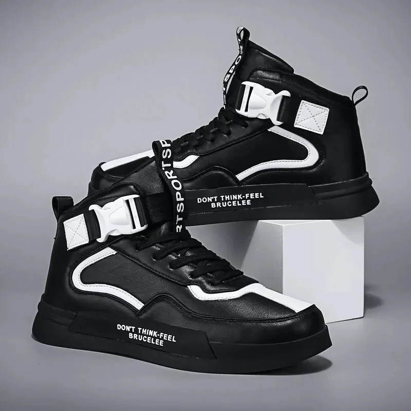 

2022 New Running Shoes Men Messi Shoes High-top Comfortable Sports Outdoor Sneakers White Skateboarding Shoes Chaussure Homme