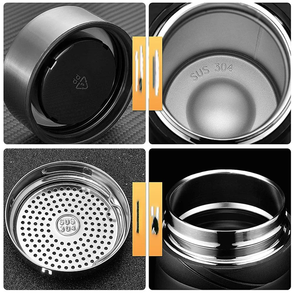 Термос из нержавеющей стали изотермическая колба-термос с двойными стенками