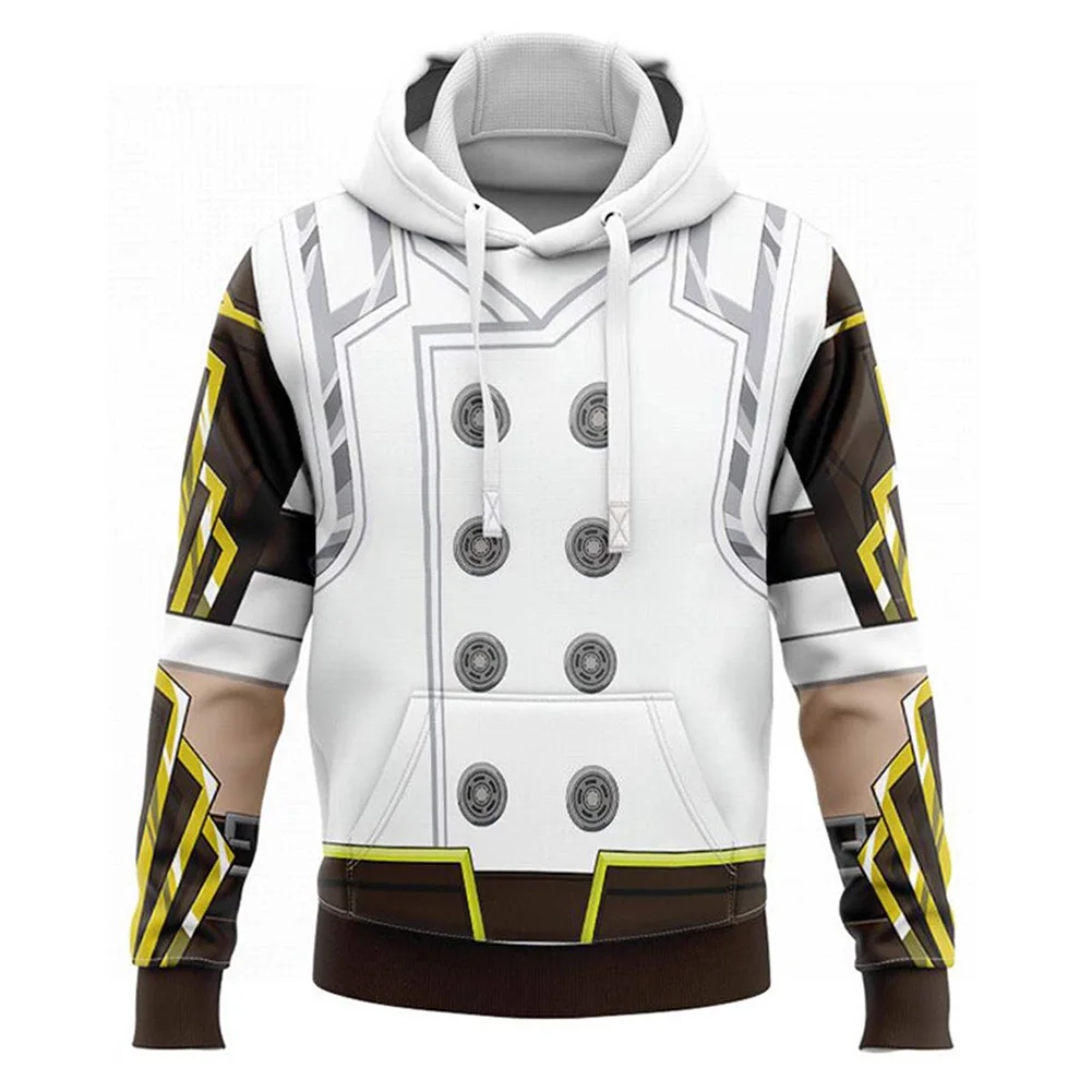 

Arcane - LoL Jayce Cosplay Hoodie 3D Printed Hooded Sweatshirt Men Women Casual Streetwear Pullove