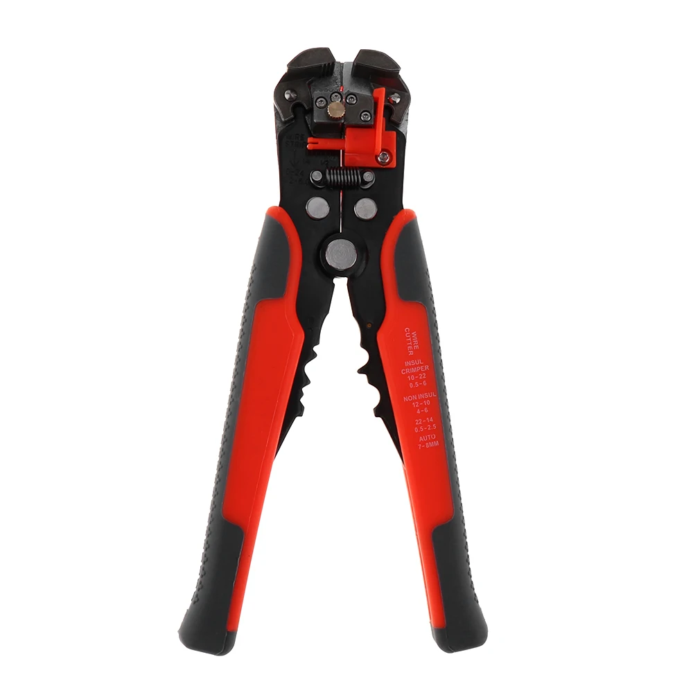 

0.2-6.0mm Multifunctional Wire Stripping Pliers Carbon Steel Automatic Crimping Pliers Disassemble Tools with CR-V Head