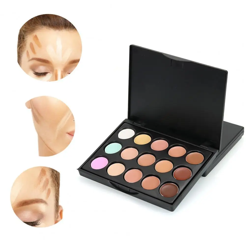 

Versatile Concealer Cream Silky Hide Dark Circle Long-Lasting Contour Bronzer Foundation Makeup Facial Cream