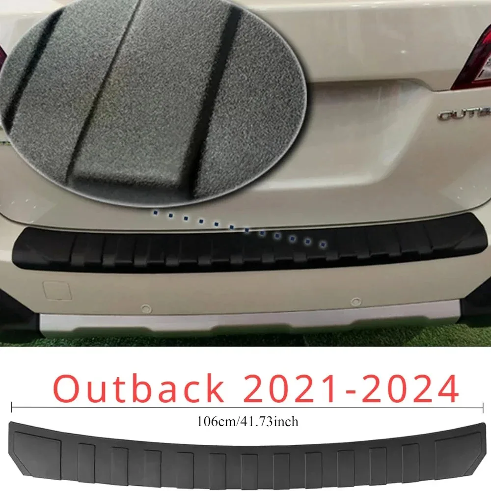 

Для Subaru XV Crosstrek Outback Forester 2013-2023 Защитная накладка на задний бампер автомобиля, устойчивая к царапинам защита двери багажника