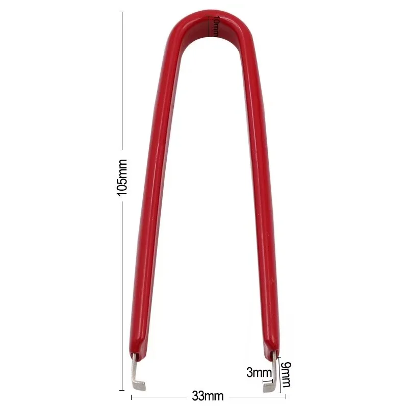 

Антистатический простой U-образный захват, 1 шт., съемник микросхем, небольшие электронные компоненты и встроенный инструмент для захвата блоков