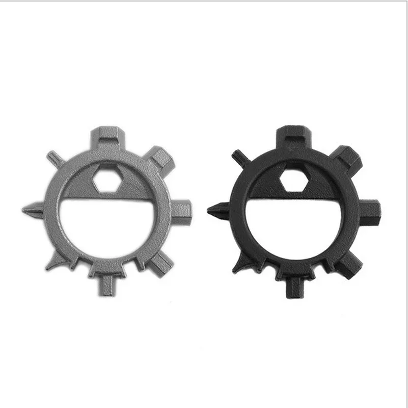 

1PC EDC Multifunctional Convenient Gear Outdoor Bike Repair Pocket Tool Key Portable 12 Function Screwdriver Octopus Tool