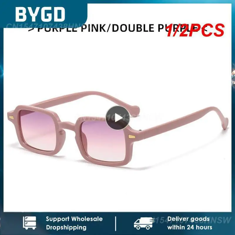 

1/2PCS New Vintage Heart Shape Sunglasses Women Fashion Metal Frame Sun Glasses Fancy Dress Outdoor Goggles Motor Accessories