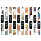 Браслет для Xiaomi Mi Band 4 3, сменный спортивный ремешок, персонализированный браслет в стиле граффити, браслет на запястье для xiaomi Band 4 3