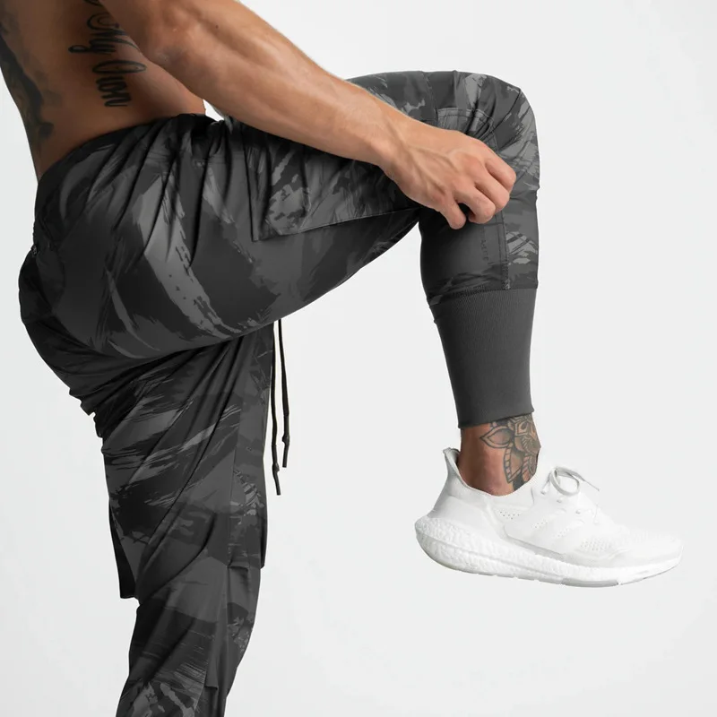 

Gym Sport Pants Men Sportswear Fitness Trousers Bodybuilding Fitness Male Sport Clothing Workout Training Running Sweatpants Men