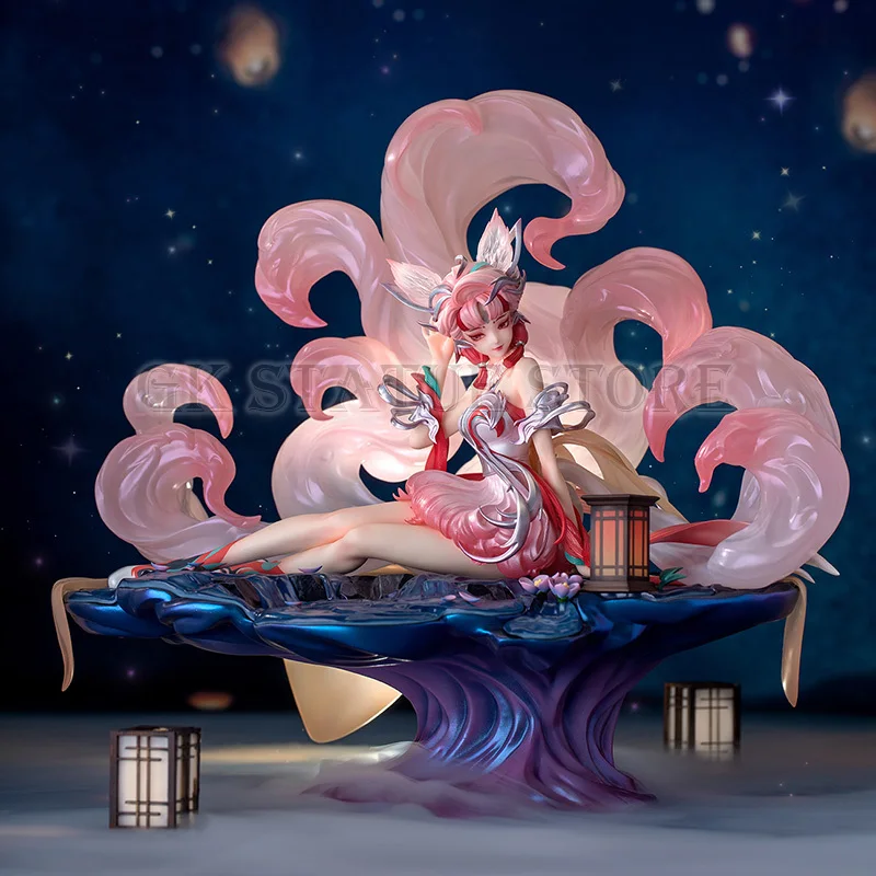 

King of Glory Nine Tailed Spirit Fox Resin Myethos Studio GK Original Product Statue Anime Model Toy Gift for Kid