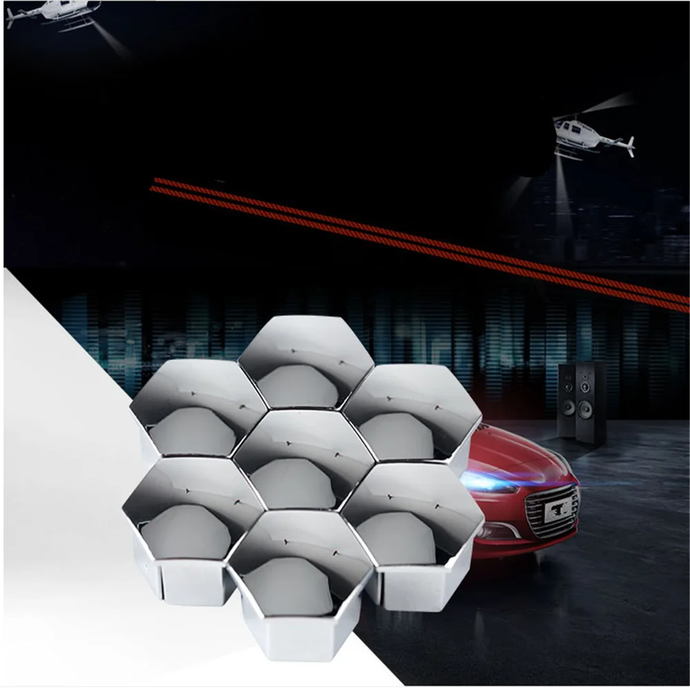 

17 21mm car Nut Caps Dust Exterior for Chery A1 A3 Amulet A13 E5 Tiggo E3 G5 For Jaguar XF XFL XE XJ XJL F-Pace X761
