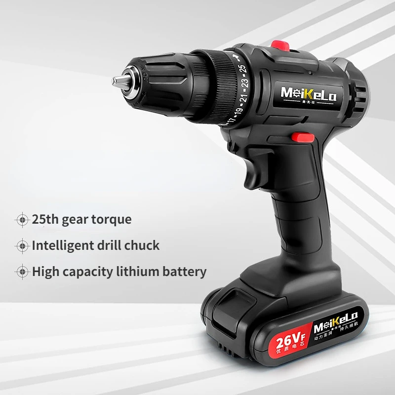 

36V Electric Cordless Drill Electric Screwdriver Brushless Impact Gun Power Tools Compatible for Makita Battery