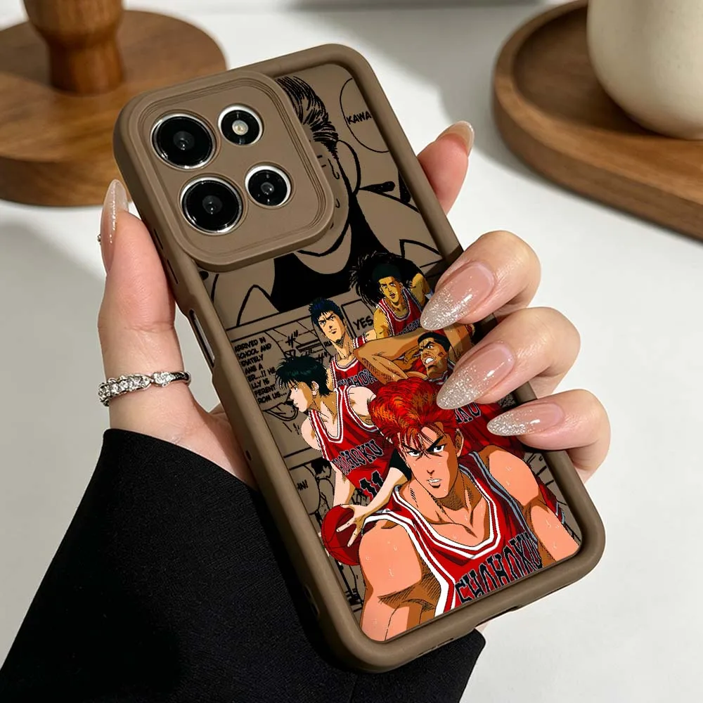 Фото Чехол для телефона S-Slam Dunk Animation для Motorola Moto G86 G85 G75 G56 G06 Edge 70 60 50 Fusion Eye Ladder, силиконовый чехол №5