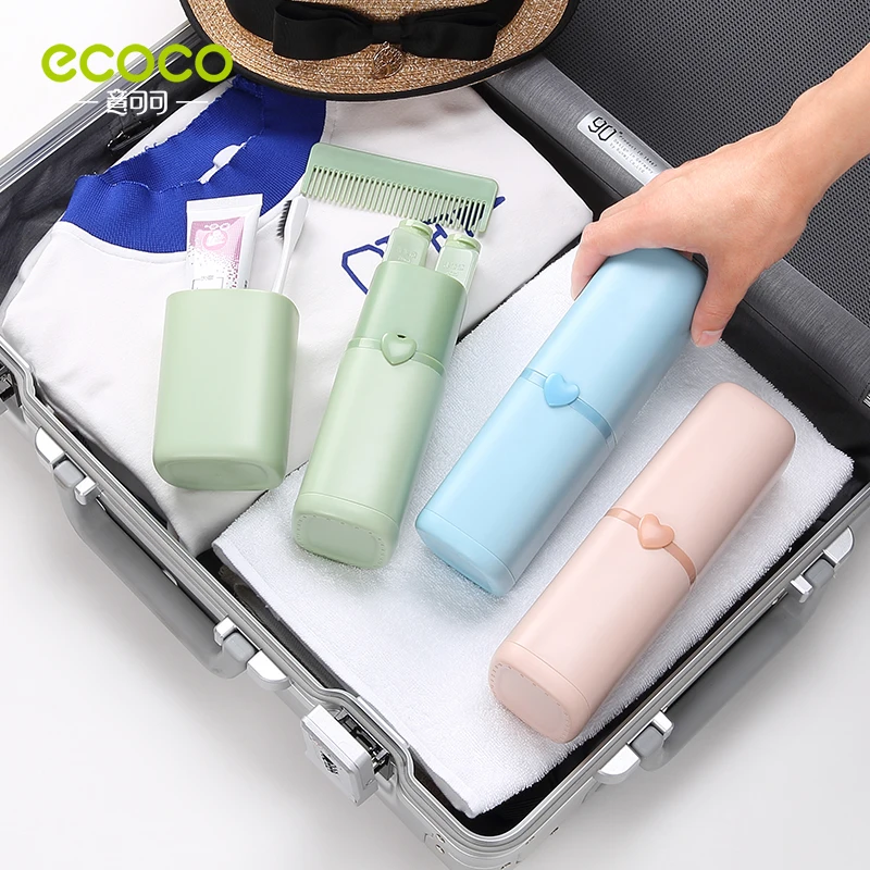 

Mouthwash Cup Creative Simple Toothbrush Cup Travel Toothbrush Box Wash Set Portable Toothbrush Storage Sub-bottling