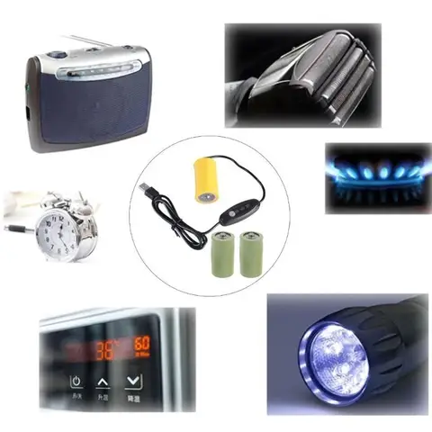 Кабель питания XINYUANSHUNTONG USB 5В для LED ламп 1-3 шт.