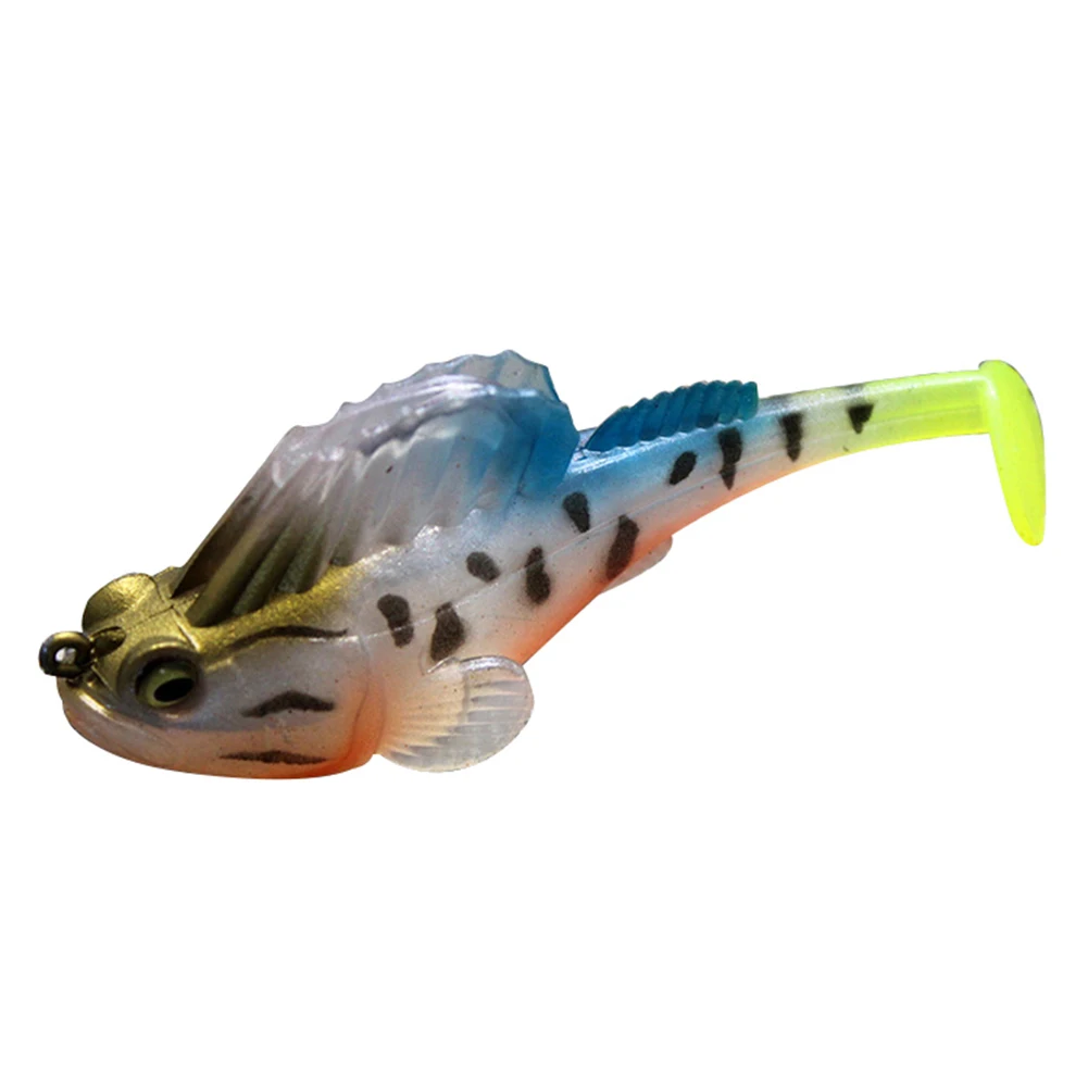

1/3/5/10pcs Jumping Fish Fishing Bait T-tail Soft Bait Fish Lure Bionic Realistic Baits