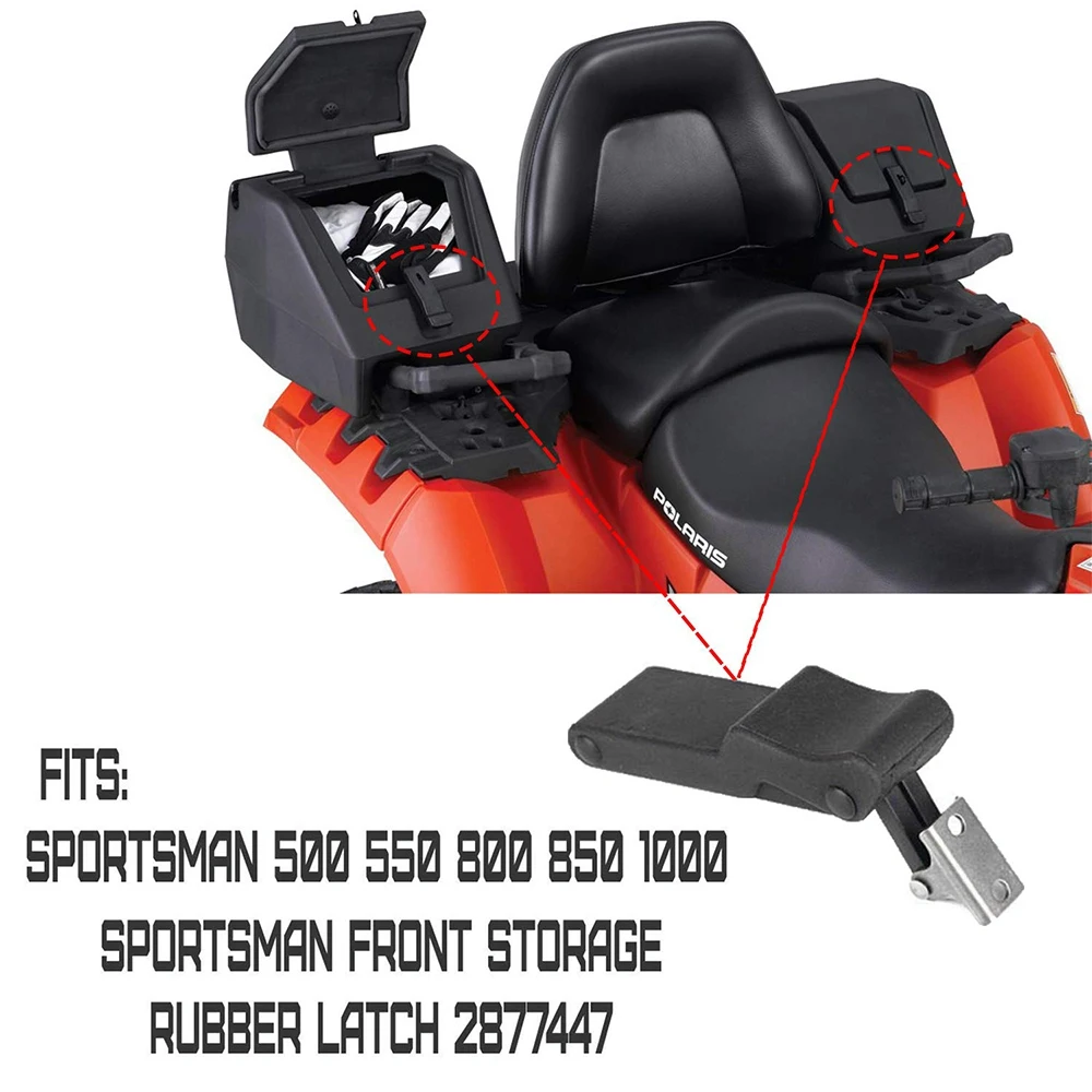 2 шт. гибкие резиновые защелки для Sportsman 500 550 850 1000 Touring ETX передняя резиновая
