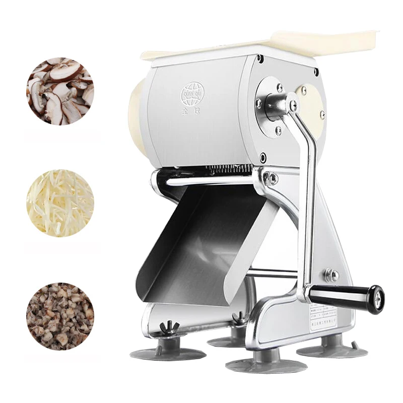 

Free Shipping By DHL Manual Control Meat Cutter Machine Commercial Home Meat Slicer Automatic Meat Vegetables Slicer