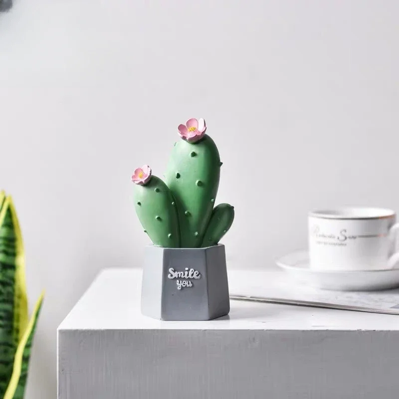 Украшение из искусственного кактуса в скандинавском стиле креативный домашний