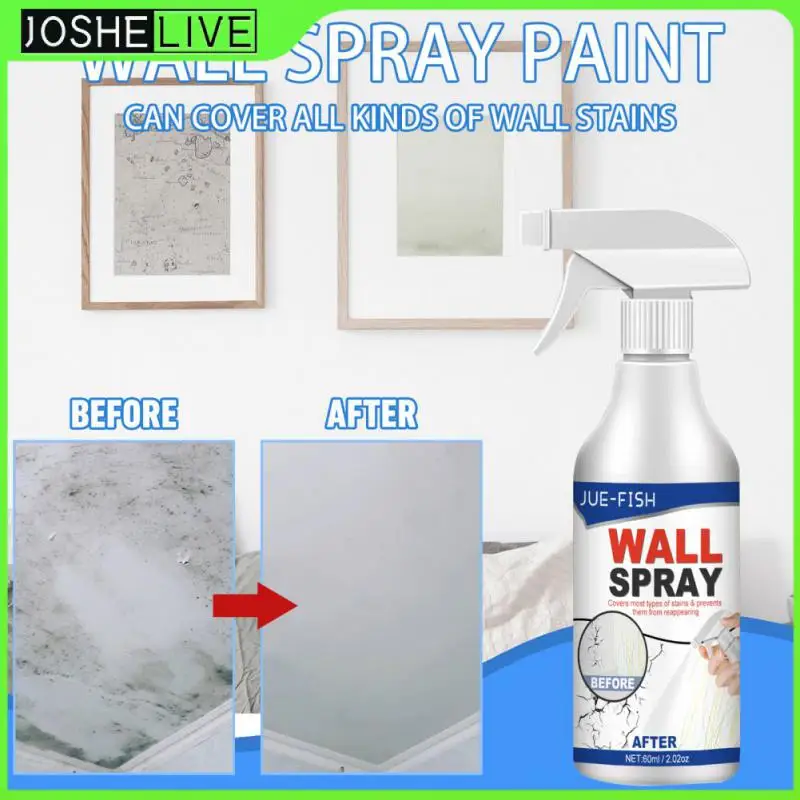 

Household Interior Refurbishment Paint Wall Renovation Multifunctional Mold Proof Cleaner 60ml Cleaning Spray Mold Remover