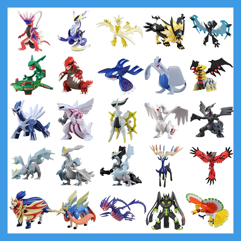 Такара томия томика монклель Карманный комикс марионетка Покемон детские игрушки черный Kyurem Gradon Mewtwo Литые полимерные куклы