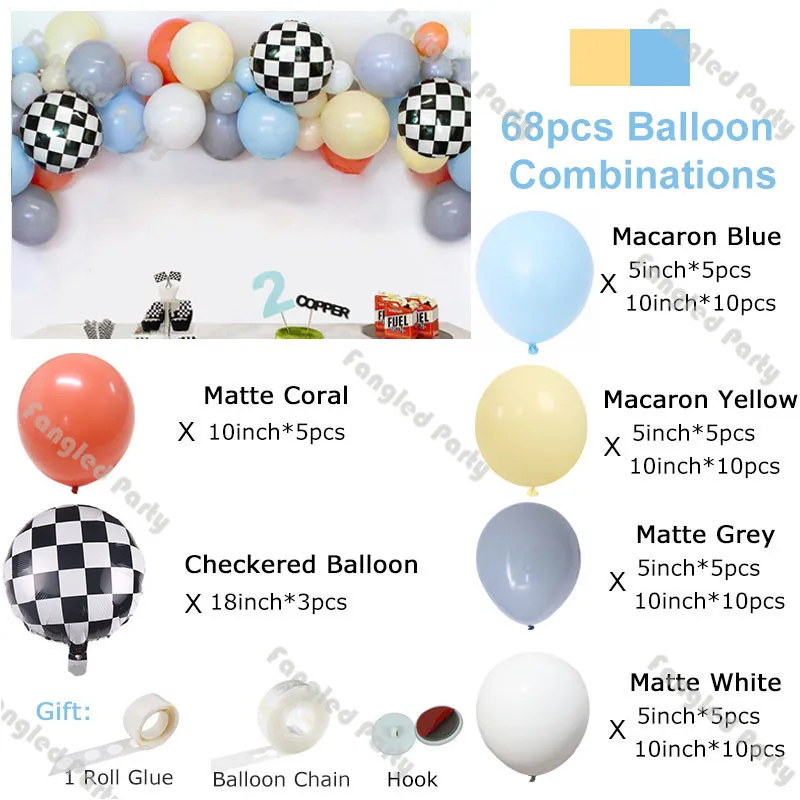 68 шт. винтажные гоночные автомобили |