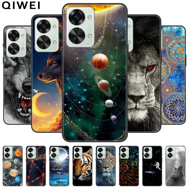 case for oneplus nord 2t 5g 2022 cover cool soft silicon wolf tpu phone covers for one plus nord 2t cases lion fundas nord2t 2 t free global shipping