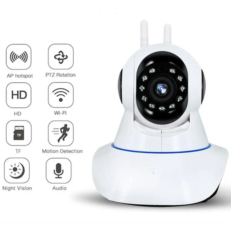 

1080P IP Camera WIFI Wireless Surveillance Home Security Indoor Camera IR Night Vision Motion detection 2-Way Audio Baby Monitor