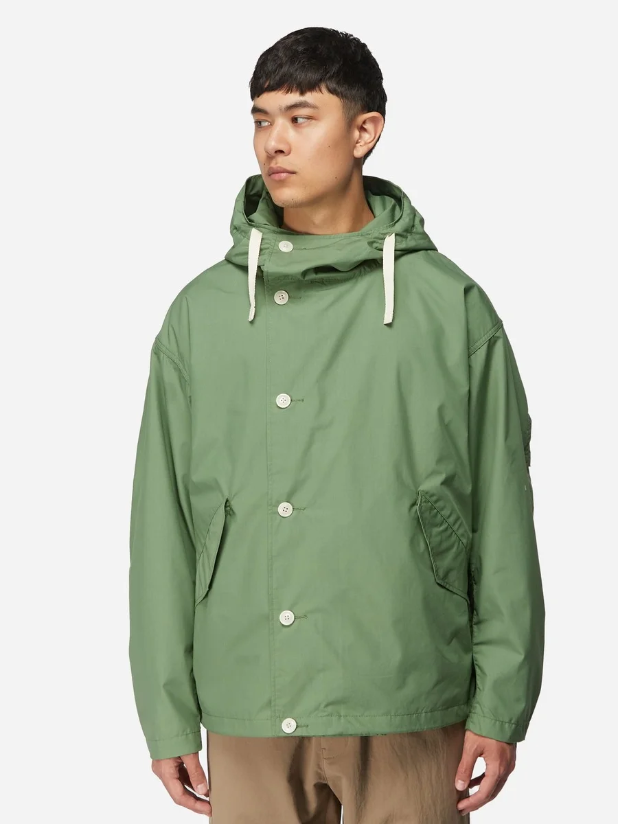 Nanamica 65/35 Hoold M51 Jaket 23SS Уличная водонепроницаемая куртка с капюшоном